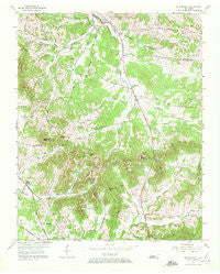 Nolensville Tennessee Historical topographic map, 1:24000 scale, 7.5 X 7.5 Minute, Year 1957