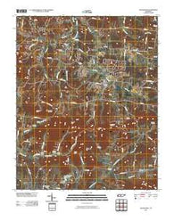 Nolensville Tennessee Historical topographic map, 1:24000 scale, 7.5 X 7.5 Minute, Year 2010