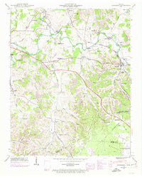 Normandy Tennessee Historical topographic map, 1:24000 scale, 7.5 X 7.5 Minute, Year 1947