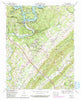 Norris Tennessee Historical topographic map, 1:24000 scale, 7.5 X 7.5 Minute, Year 1973