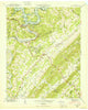 Norris Tennessee Historical topographic map, 1:24000 scale, 7.5 X 7.5 Minute, Year 1941