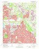 Northeast Memphis Tennessee Historical topographic map, 1:24000 scale, 7.5 X 7.5 Minute, Year 1965