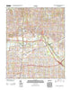 Northeast Memphis Tennessee Historical topographic map, 1:24000 scale, 7.5 X 7.5 Minute, Year 2013