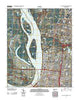 Northwest Memphis Tennessee Historical topographic map, 1:24000 scale, 7.5 X 7.5 Minute, Year 2011
