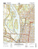 Northwest Memphis Tennessee Current topographic map, 1:24000 scale, 7.5 X 7.5 Minute, Year 2016