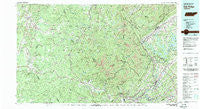 Oakridge Tennessee Historical topographic map, 1:100000 scale, 30 X 60 Minute, Year 1979