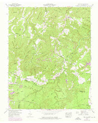 Obey City Tennessee Historical topographic map, 1:24000 scale, 7.5 X 7.5 Minute, Year 1946