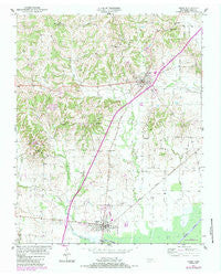 Obion Tennessee Historical topographic map, 1:24000 scale, 7.5 X 7.5 Minute, Year 1950
