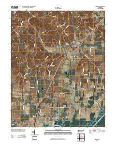 Obion Tennessee Historical topographic map, 1:24000 scale, 7.5 X 7.5 Minute, Year 2010