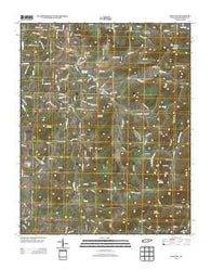 Okalona Tennessee Historical topographic map, 1:24000 scale, 7.5 X 7.5 Minute, Year 2013
