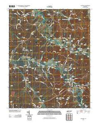 Olivehill Tennessee Historical topographic map, 1:24000 scale, 7.5 X 7.5 Minute, Year 2010