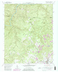 Oneida North Tennessee Historical topographic map, 1:24000 scale, 7.5 X 7.5 Minute, Year 1955
