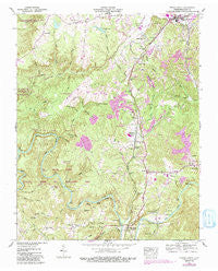 Oneida South Tennessee Historical topographic map, 1:24000 scale, 7.5 X 7.5 Minute, Year 1952