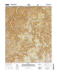 Oneida North Tennessee Current topographic map, 1:24000 scale, 7.5 X 7.5 Minute, Year 2016