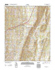 Ooltewah Tennessee Historical topographic map, 1:24000 scale, 7.5 X 7.5 Minute, Year 2013