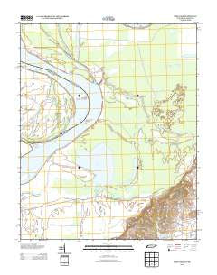 Open Lake Tennessee Historical topographic map, 1:24000 scale, 7.5 X 7.5 Minute, Year 2013