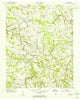 Orlinda Tennessee Historical topographic map, 1:24000 scale, 7.5 X 7.5 Minute, Year 1953