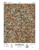 Orlinda Tennessee Historical topographic map, 1:24000 scale, 7.5 X 7.5 Minute, Year 2010