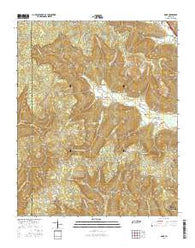 Orme Tennessee Current topographic map, 1:24000 scale, 7.5 X 7.5 Minute, Year 2016