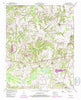 Osage Tennessee Historical topographic map, 1:24000 scale, 7.5 X 7.5 Minute, Year 1950