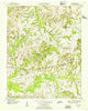 Osage Tennessee Historical topographic map, 1:24000 scale, 7.5 X 7.5 Minute, Year 1950