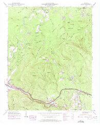 Ozone Tennessee Historical topographic map, 1:24000 scale, 7.5 X 7.5 Minute, Year 1946