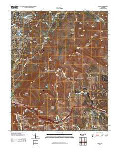Ozone Tennessee Historical topographic map, 1:24000 scale, 7.5 X 7.5 Minute, Year 2010