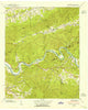 Paint Rock North Carolina Historical topographic map, 1:24000 scale, 7.5 X 7.5 Minute, Year 1940
