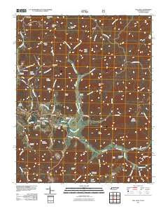 Pall Mall Tennessee Historical topographic map, 1:24000 scale, 7.5 X 7.5 Minute, Year 2011