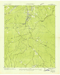 Palmer Tennessee Historical topographic map, 1:24000 scale, 7.5 X 7.5 Minute, Year 1936