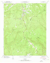 Palmer Tennessee Historical topographic map, 1:24000 scale, 7.5 X 7.5 Minute, Year 1950