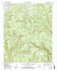Palmer Tennessee Historical topographic map, 1:24000 scale, 7.5 X 7.5 Minute, Year 1947