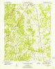 Palmer Shelter Tennessee Historical topographic map, 1:24000 scale, 7.5 X 7.5 Minute, Year 1950