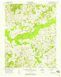 Palmersville Tennessee Historical topographic map, 1:24000 scale, 7.5 X 7.5 Minute, Year 1956