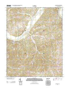 Palmyra Tennessee Historical topographic map, 1:24000 scale, 7.5 X 7.5 Minute, Year 2013