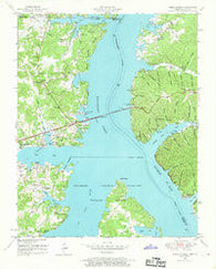 Paris Landing Tennessee Historical topographic map, 1:24000 scale, 7.5 X 7.5 Minute, Year 1950