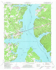 Paris Landing Tennessee Historical topographic map, 1:24000 scale, 7.5 X 7.5 Minute, Year 1950