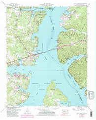 Paris Landing Tennessee Historical topographic map, 1:24000 scale, 7.5 X 7.5 Minute, Year 1950