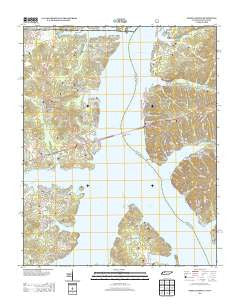 Paris Landing Tennessee Historical topographic map, 1:24000 scale, 7.5 X 7.5 Minute, Year 2013
