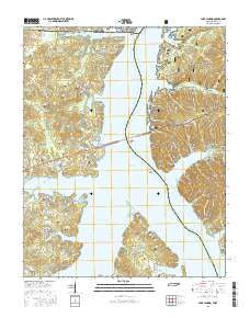 Paris Landing Tennessee Current topographic map, 1:24000 scale, 7.5 X 7.5 Minute, Year 2016
