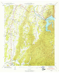 Parksville Tennessee Historical topographic map, 1:24000 scale, 7.5 X 7.5 Minute, Year 1942