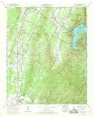 Parksville Tennessee Historical topographic map, 1:24000 scale, 7.5 X 7.5 Minute, Year 1966