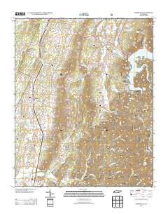 Parksville Tennessee Historical topographic map, 1:24000 scale, 7.5 X 7.5 Minute, Year 2013