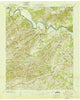 Parrottsville Tennessee Historical topographic map, 1:24000 scale, 7.5 X 7.5 Minute, Year 1940