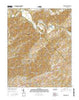Parrottsville Tennessee Current topographic map, 1:24000 scale, 7.5 X 7.5 Minute, Year 2016