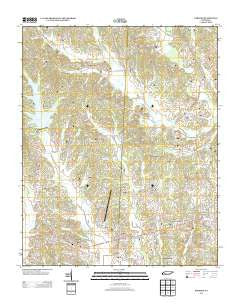 Parsons Tennessee Historical topographic map, 1:24000 scale, 7.5 X 7.5 Minute, Year 2013
