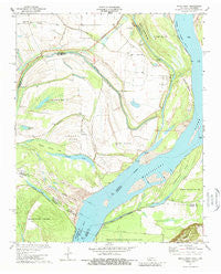 Pecan Point Arkansas Historical topographic map, 1:24000 scale, 7.5 X 7.5 Minute, Year 1970