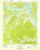 Perryville Tennessee Historical topographic map, 1:24000 scale, 7.5 X 7.5 Minute, Year 1949