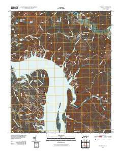 Pickwick Tennessee Historical topographic map, 1:24000 scale, 7.5 X 7.5 Minute, Year 2010
