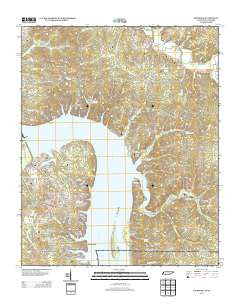 Pickwick Tennessee Historical topographic map, 1:24000 scale, 7.5 X 7.5 Minute, Year 2013